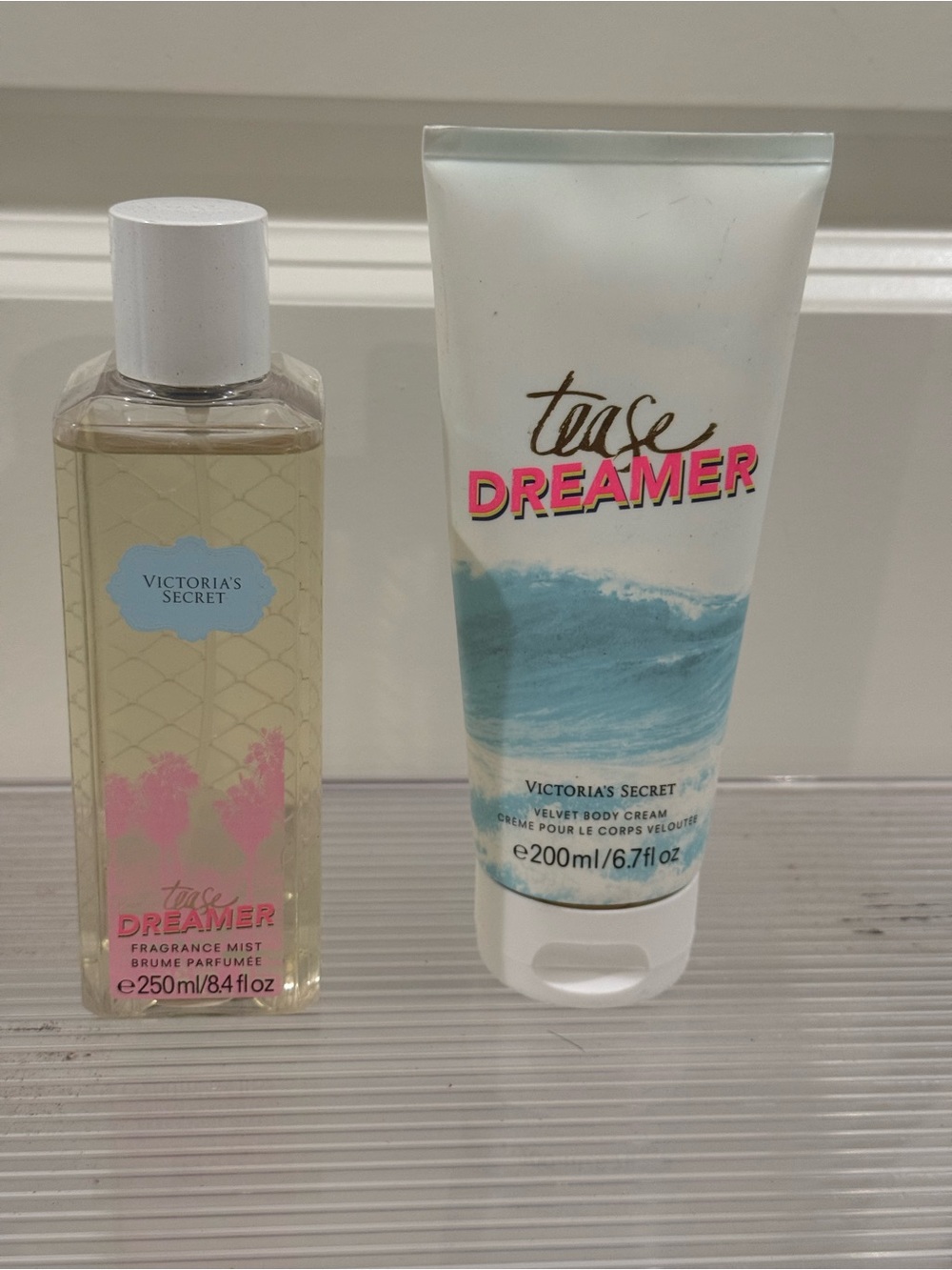 NEW Victoria's Secret Tease Dreamer Velvet Body Cream & Mist Set